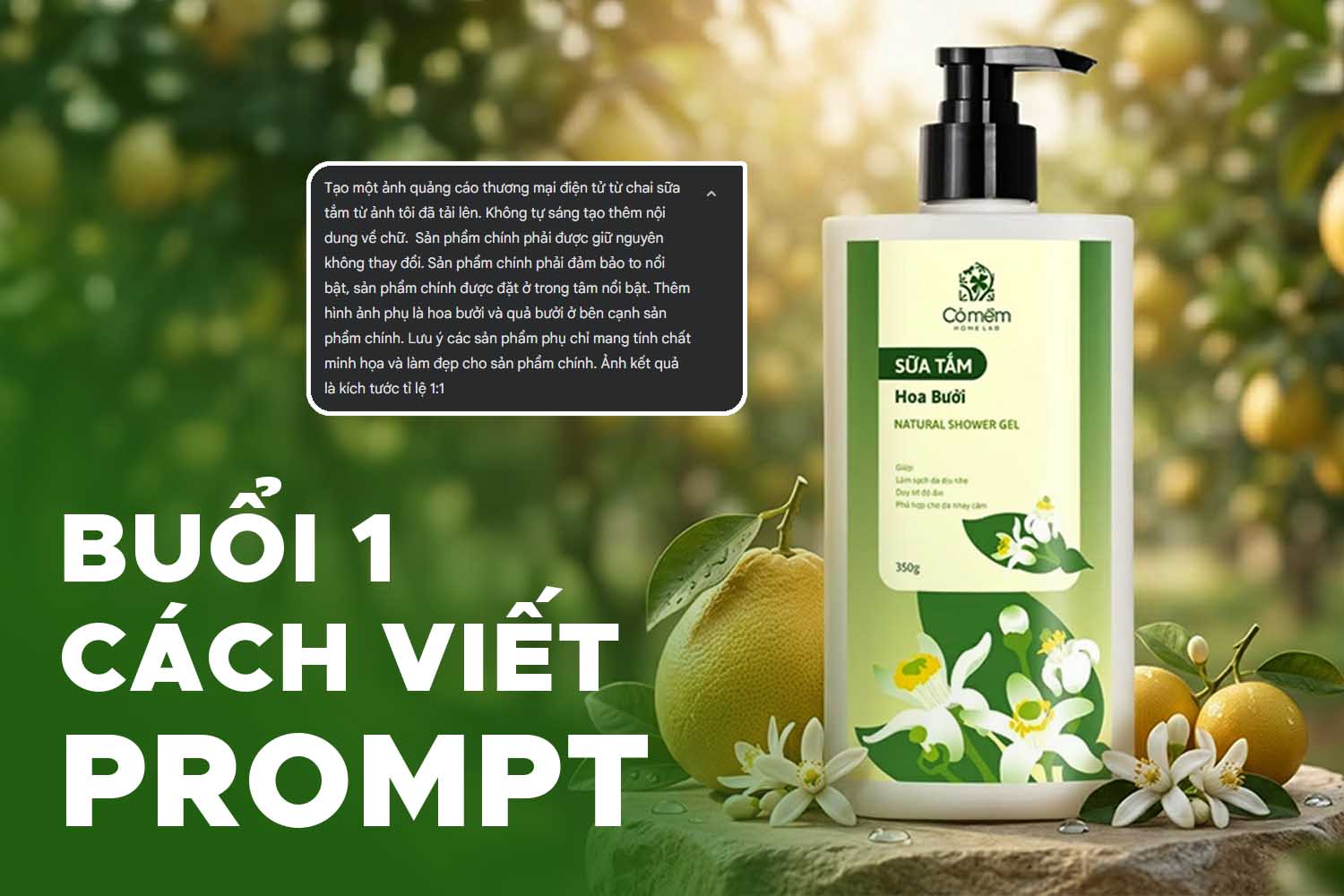  Hướng dẫn viết prompt sản phẩm TMĐT. Các lưu ý nghiêm ngặt cần phải biết.