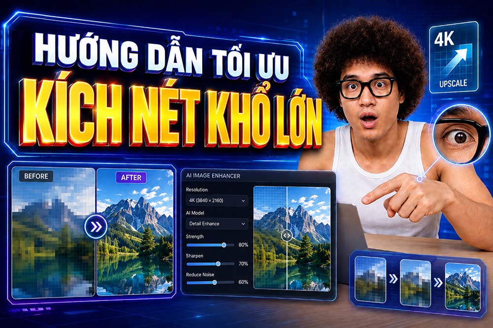 Hướng dẫn tối ưu kích nét nâng cao, chi tiết từng đối tượng để in ấn khổ lớn